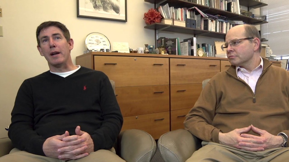 Jonathan Cagan and Philip LeDuc together at Carnegie Mellon
